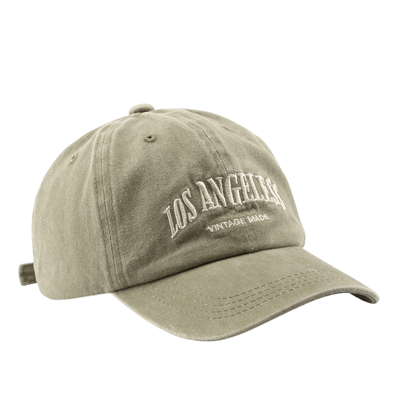 Washed denim L.A Beige hat