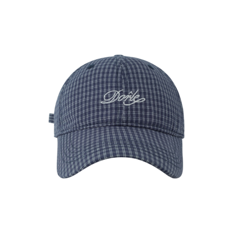 Dorle embroidered Navy hat