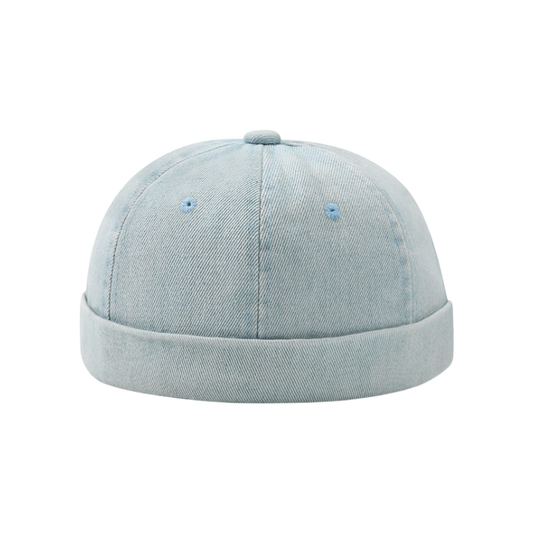 Light Blue Denim Docker Hat