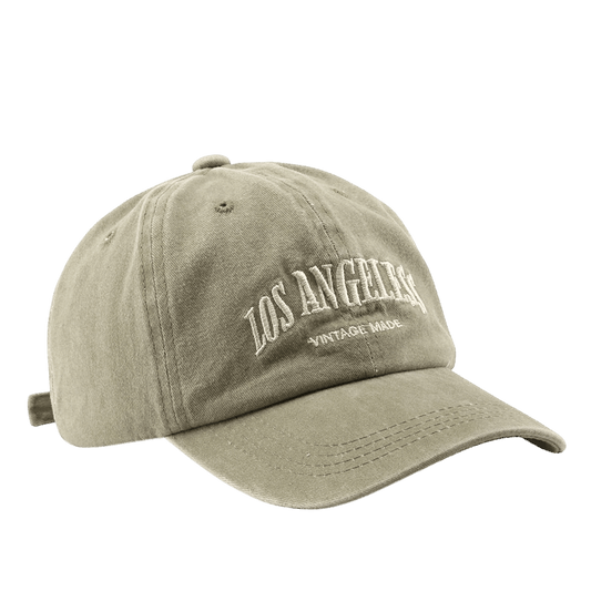 Washed denim L.A Beige hat