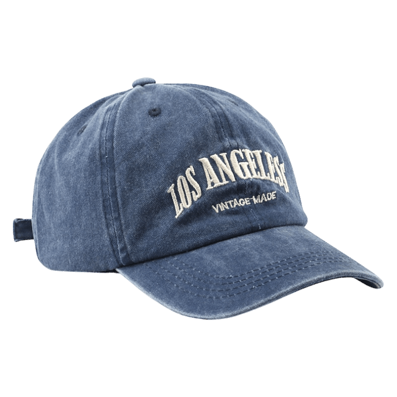 Washed denim L.A blue hat