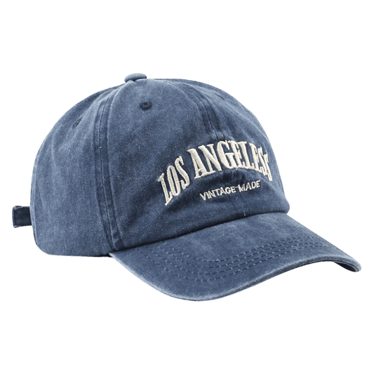 Washed denim L.A blue hat