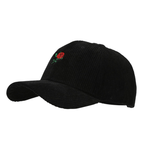Rose embroidered Black
