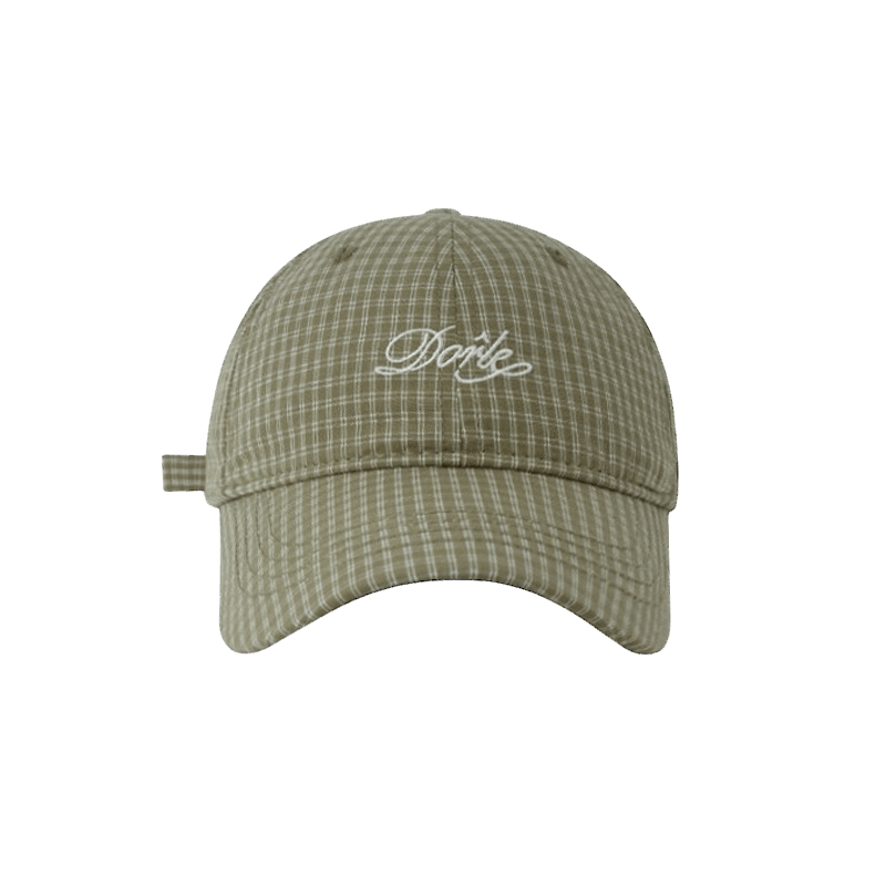 Dorle embroidered army green hat