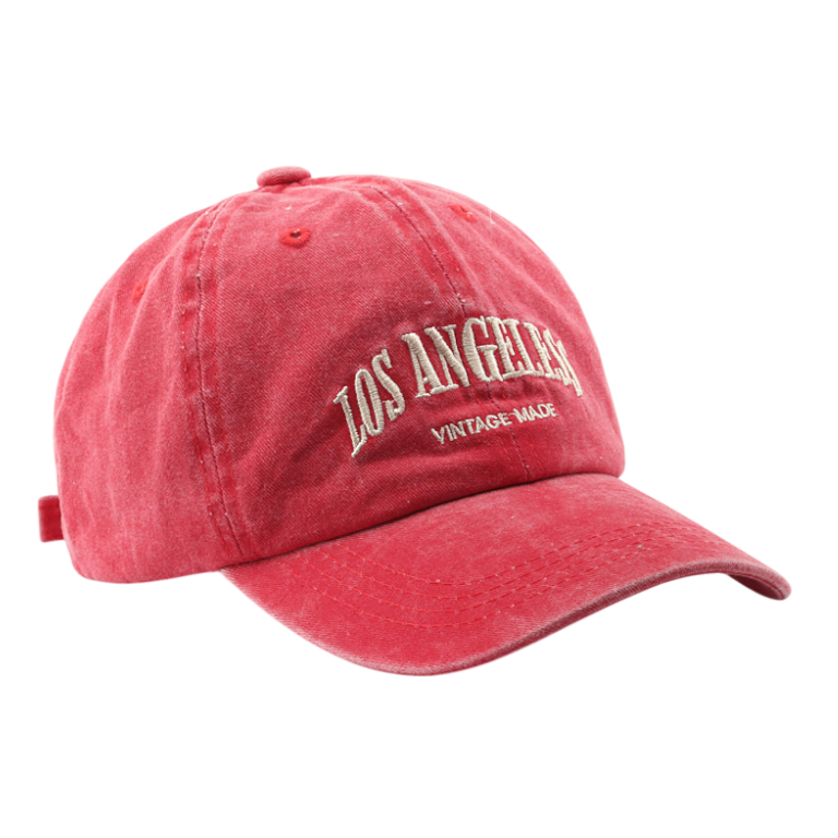 Washed denim L.A Pink hat